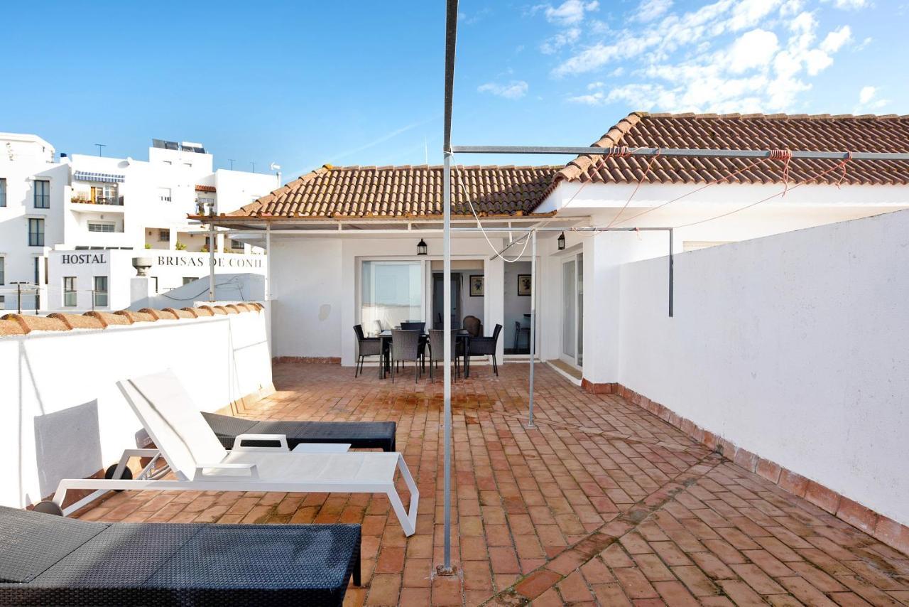 Atico Conil Vistas - Solo Familias Conil De La Frontera Exterior foto